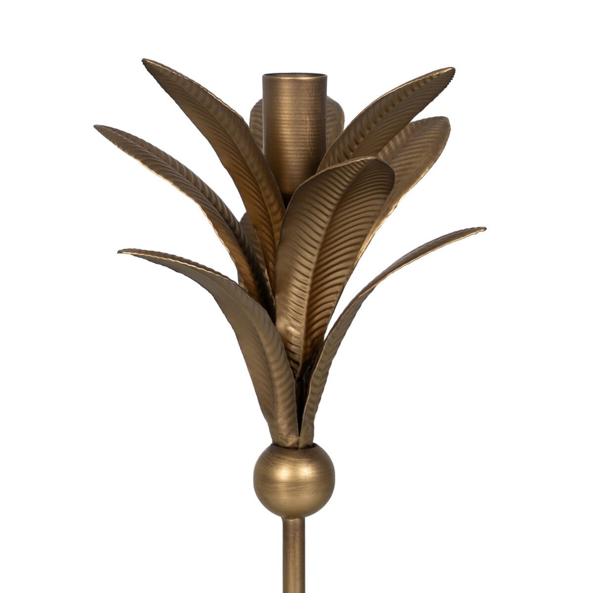 Kaarshouder Gouden Ijzer 15 x 15 x 31 cm